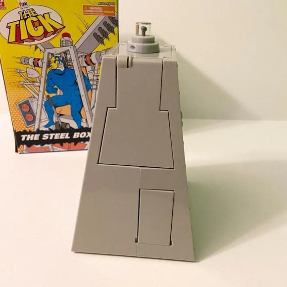 Vintage 1995  The Tick The Steel Box Fox BanDai Open Box - Picture 13 of 16